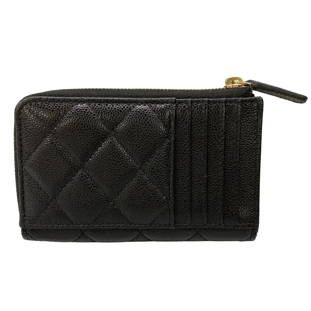 Chanel Classic Zip Card Case / Matrasse Coin Case